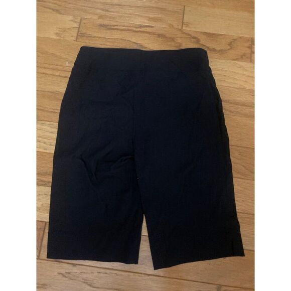 NWOT Truth By Republic women's Black pull on mid rise dress Shorts size XS - Picture 4 of 8